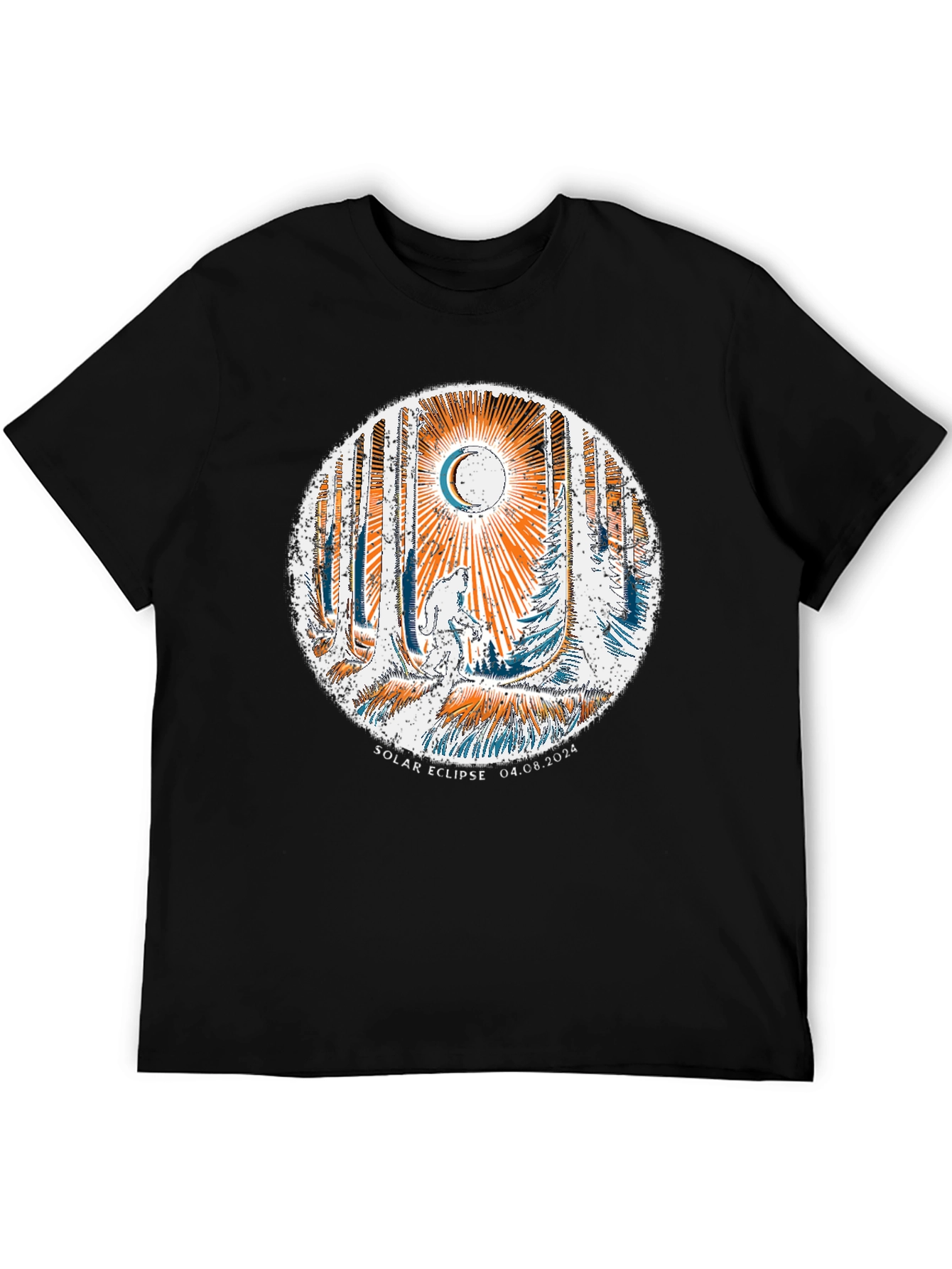 Solar Eclipse Graphic Tee - April 8 2024