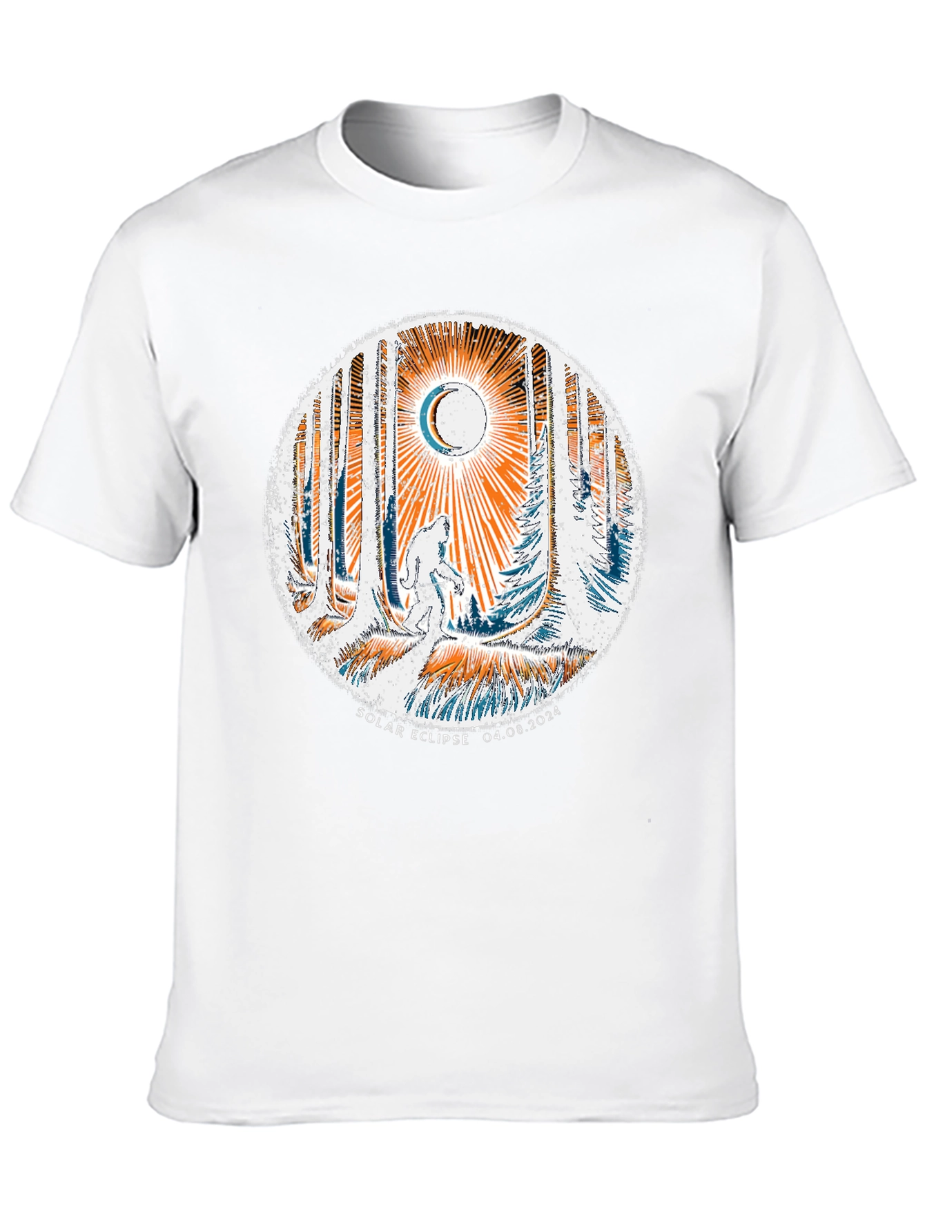 Solar Eclipse Graphic Tee - April 8 2024