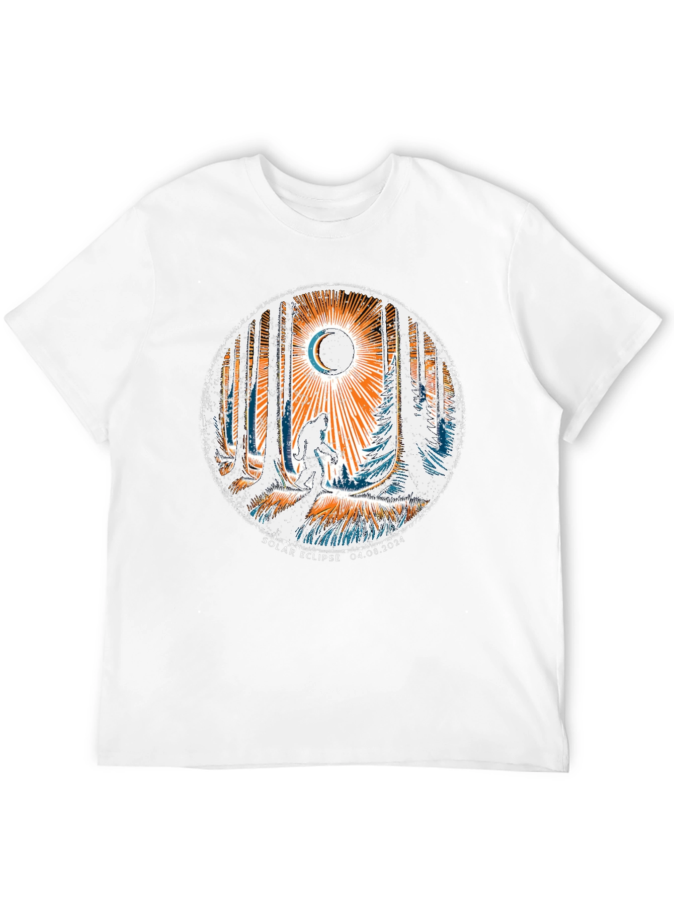 Solar Eclipse Graphic Tee - April 8 2024