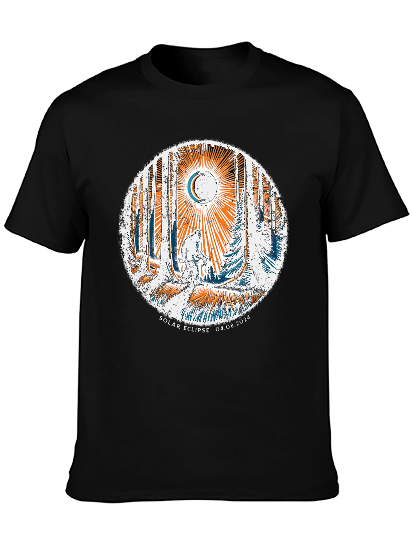 Solar Eclipse Graphic Tee - April 8 2024