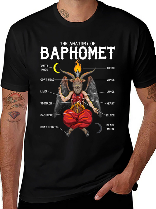 Anatomy of Baphomet Graphic T-Shirt - Unisex