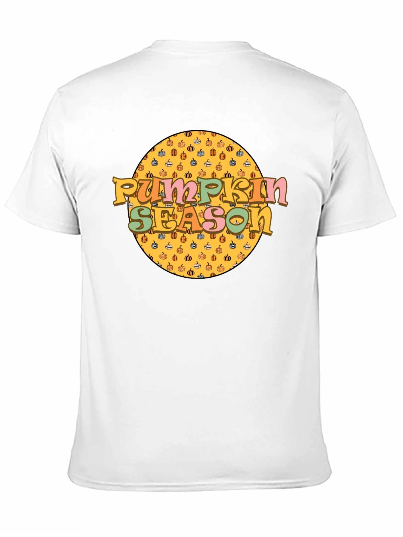 Pumpkin Season Retro Graphic T-Shirt