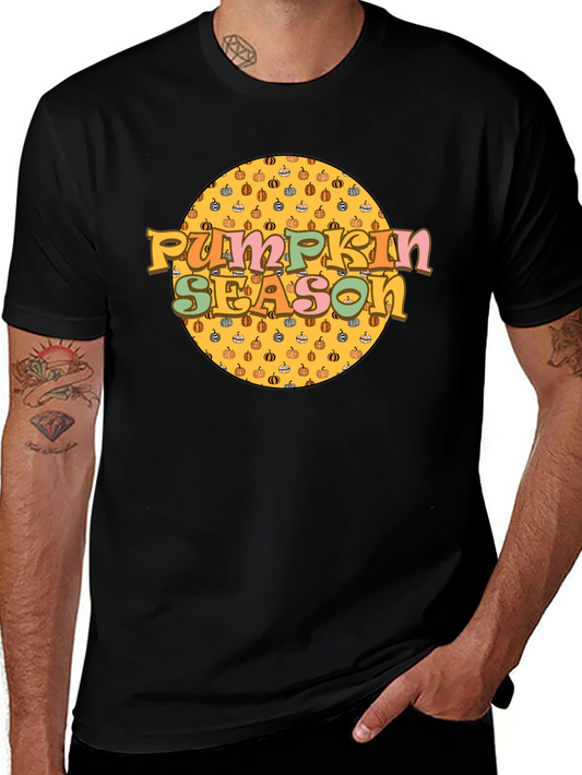 Pumpkin Season Retro Graphic T-Shirt