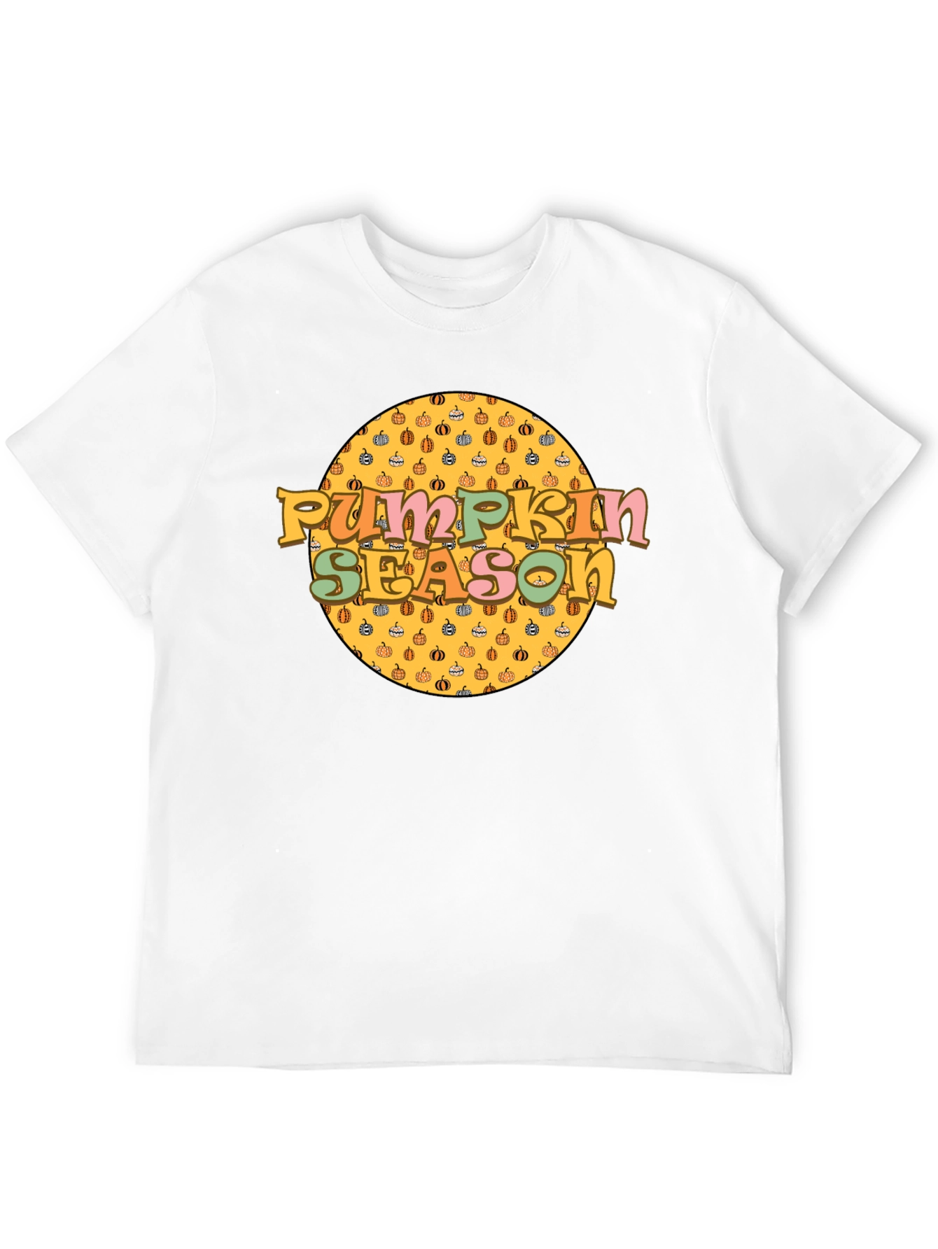 Pumpkin Season Retro Graphic T-Shirt