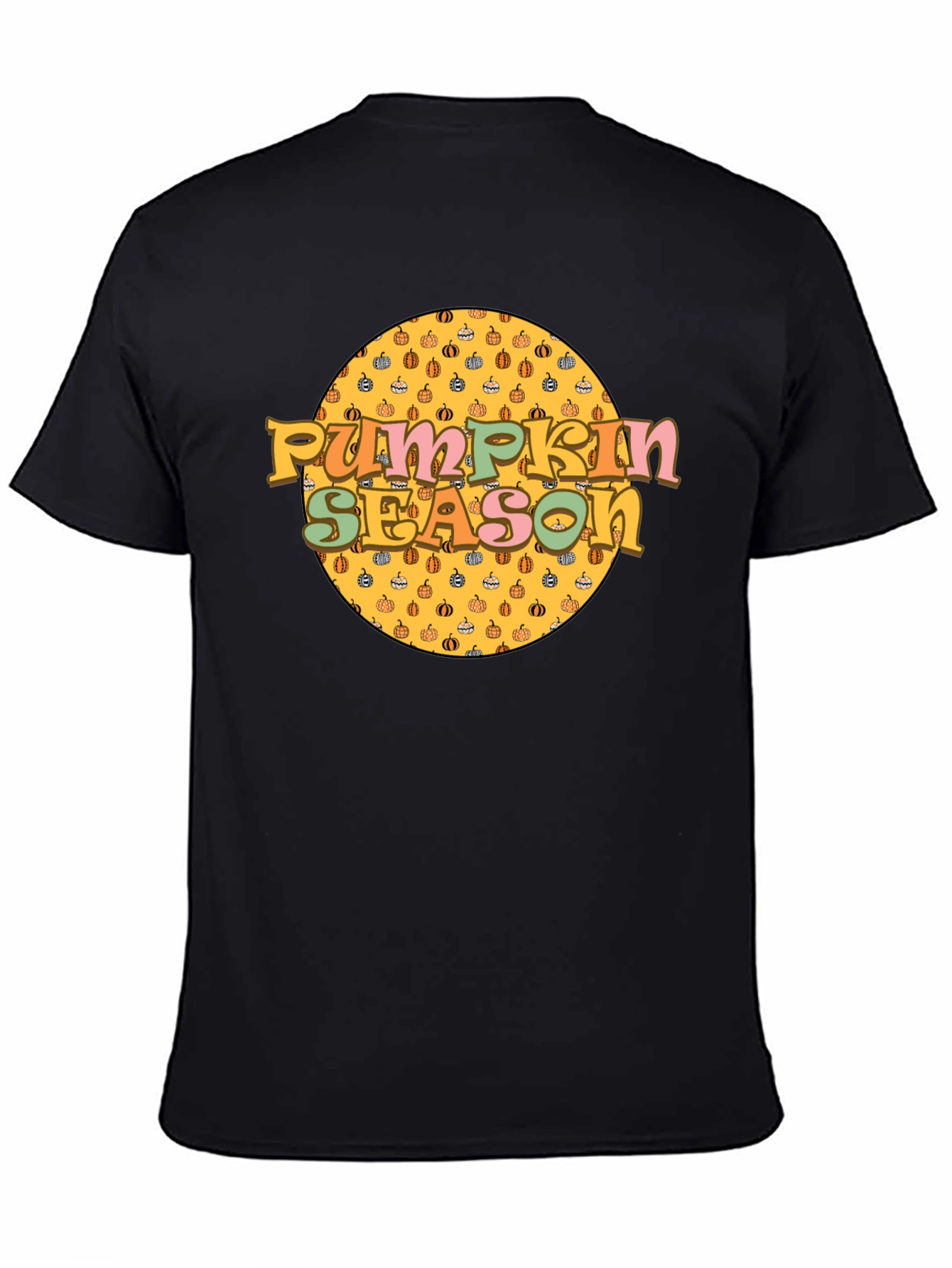 Pumpkin Season Retro Graphic T-Shirt