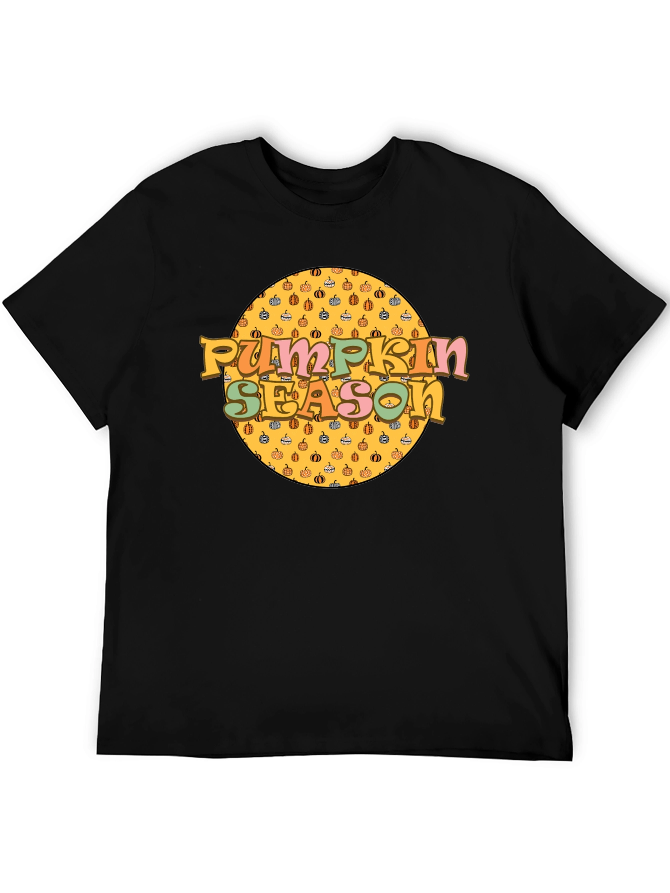 Pumpkin Season Retro Graphic T-Shirt