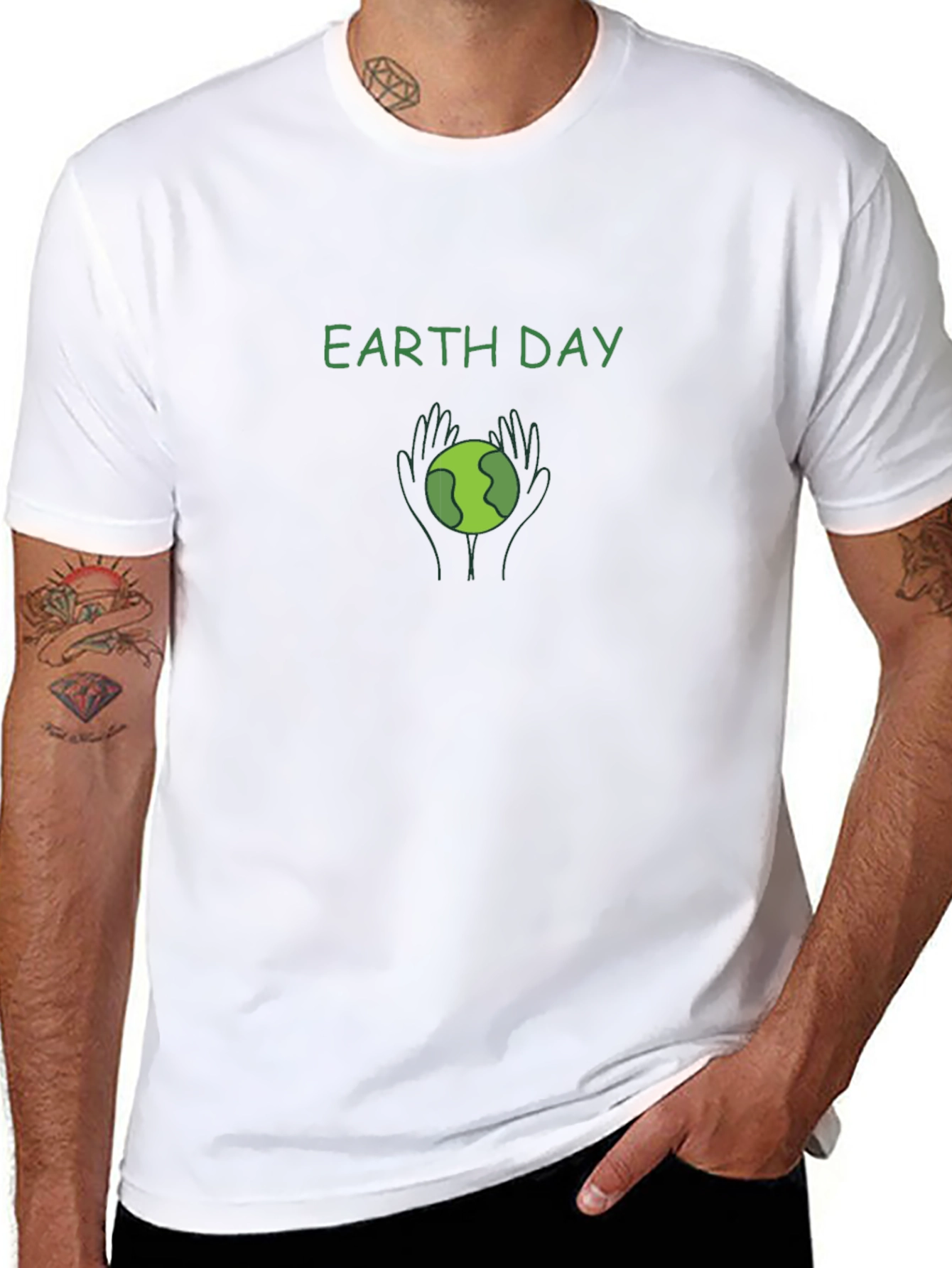 Earth Day Graphic T-Shirt - Sustainable Style