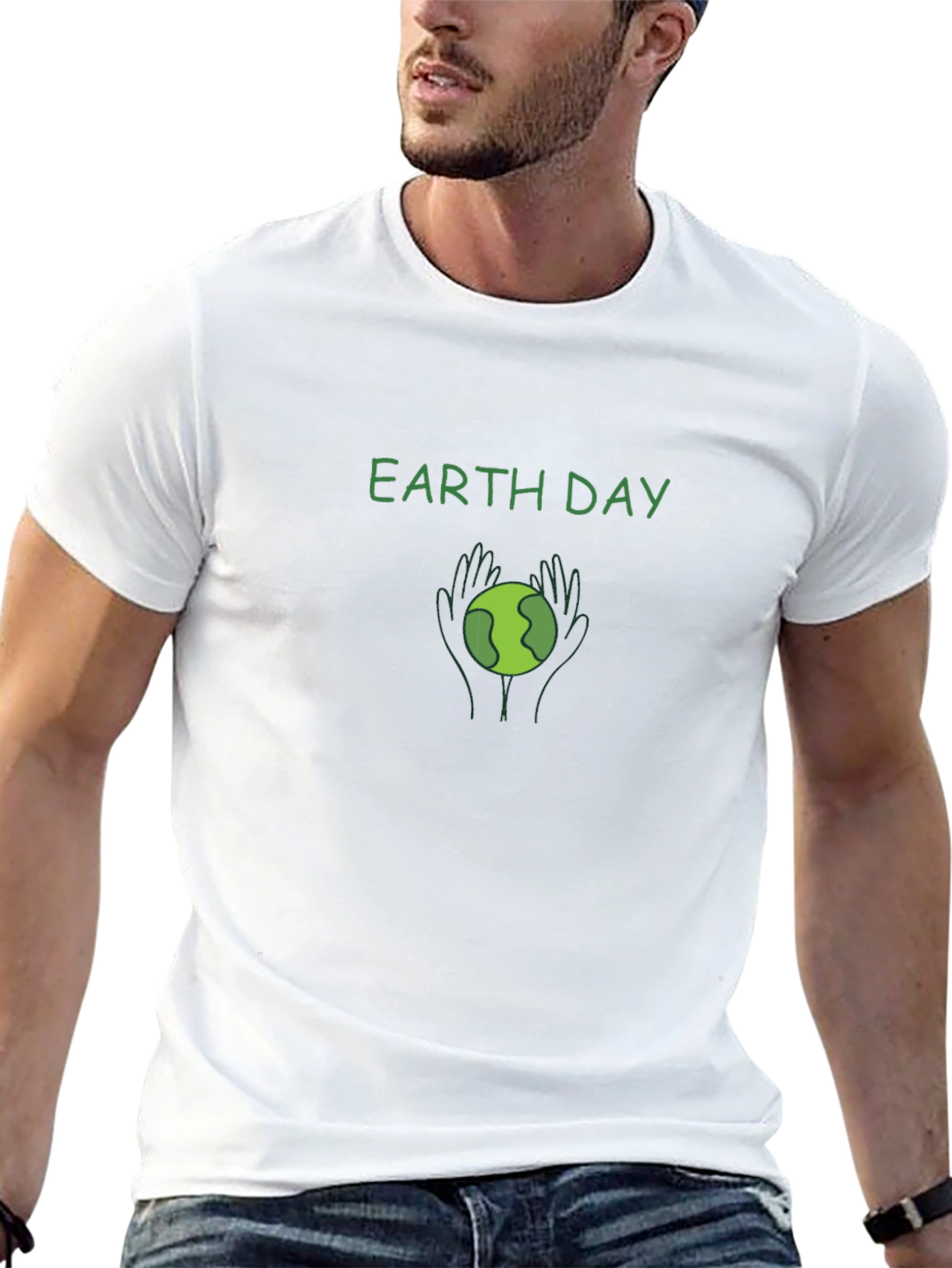 Earth Day Graphic T-Shirt - Sustainable Style