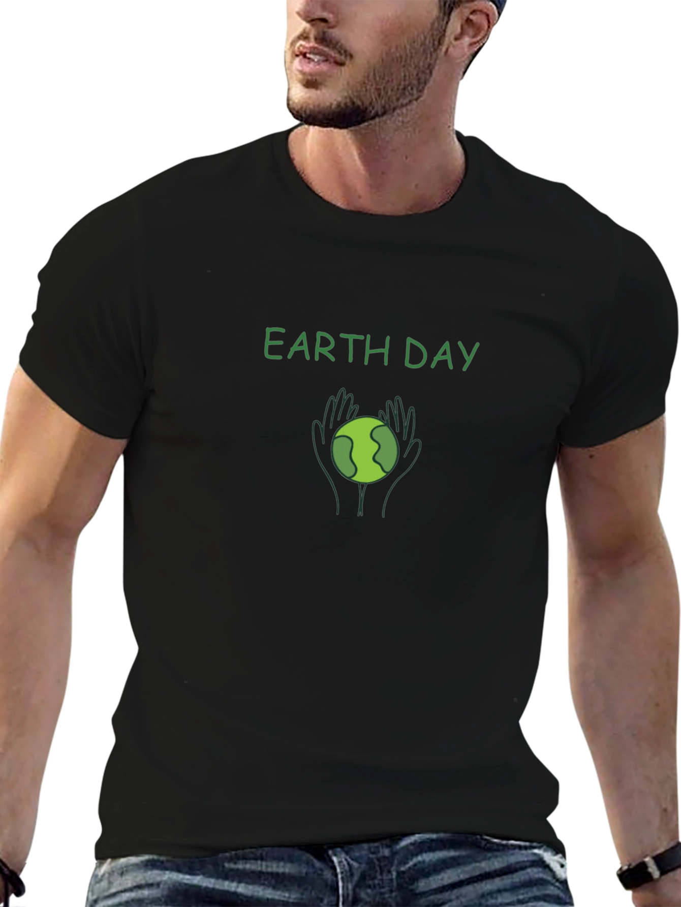 Earth Day Graphic T-Shirt - Sustainable Style