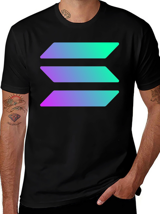 Solana Logo T-Shirt - Stylish Crypto Tee
