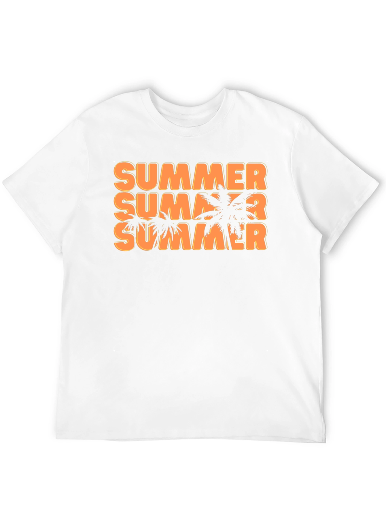 Summer Vibes Graphic Tee - Palm Tree T-Shirt