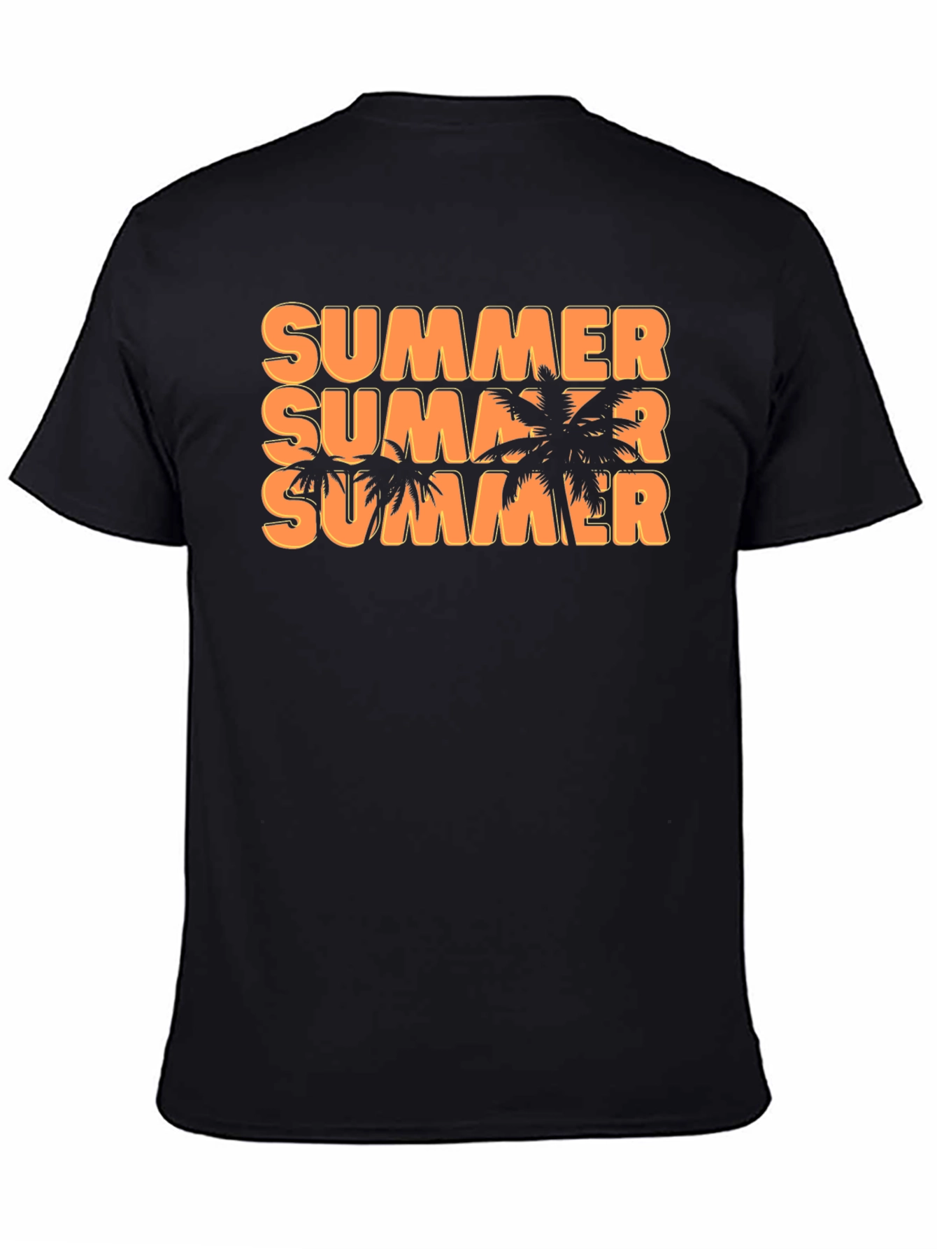 Summer Vibes Graphic Tee - Palm Tree T-Shirt