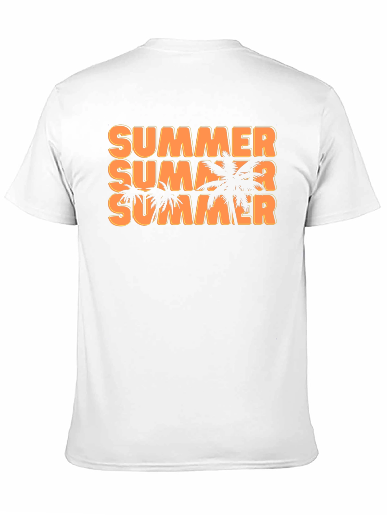 Summer Vibes Graphic Tee - Palm Tree T-Shirt