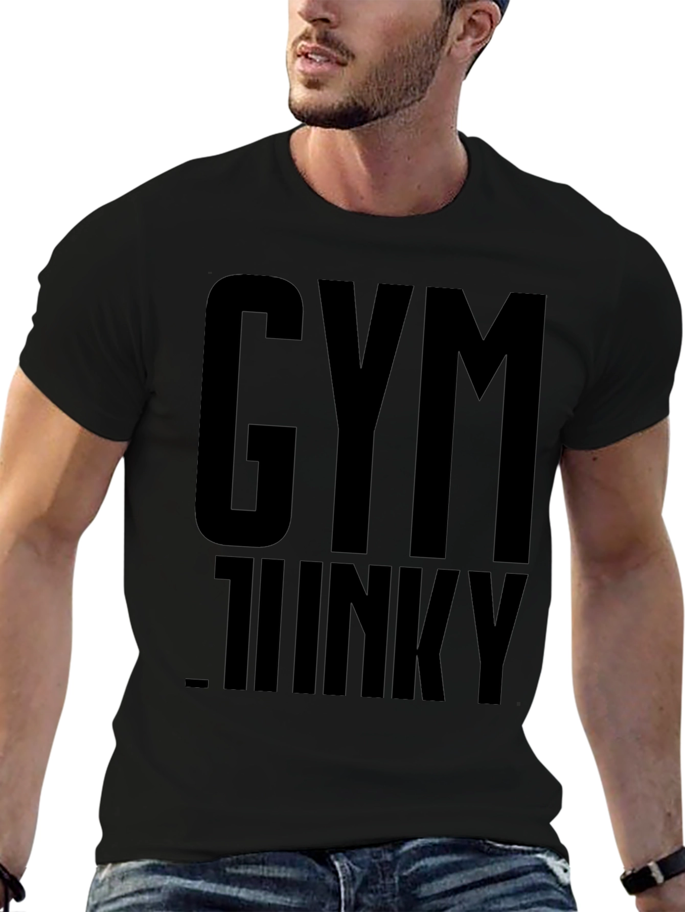 Gym Junky Graphic T-Shirt - Mens Casual Tee