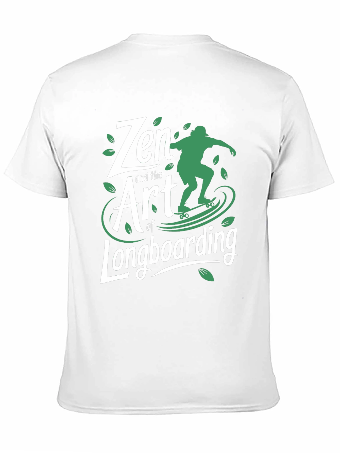 Zen Art of Longboarding Graphic T-Shirt