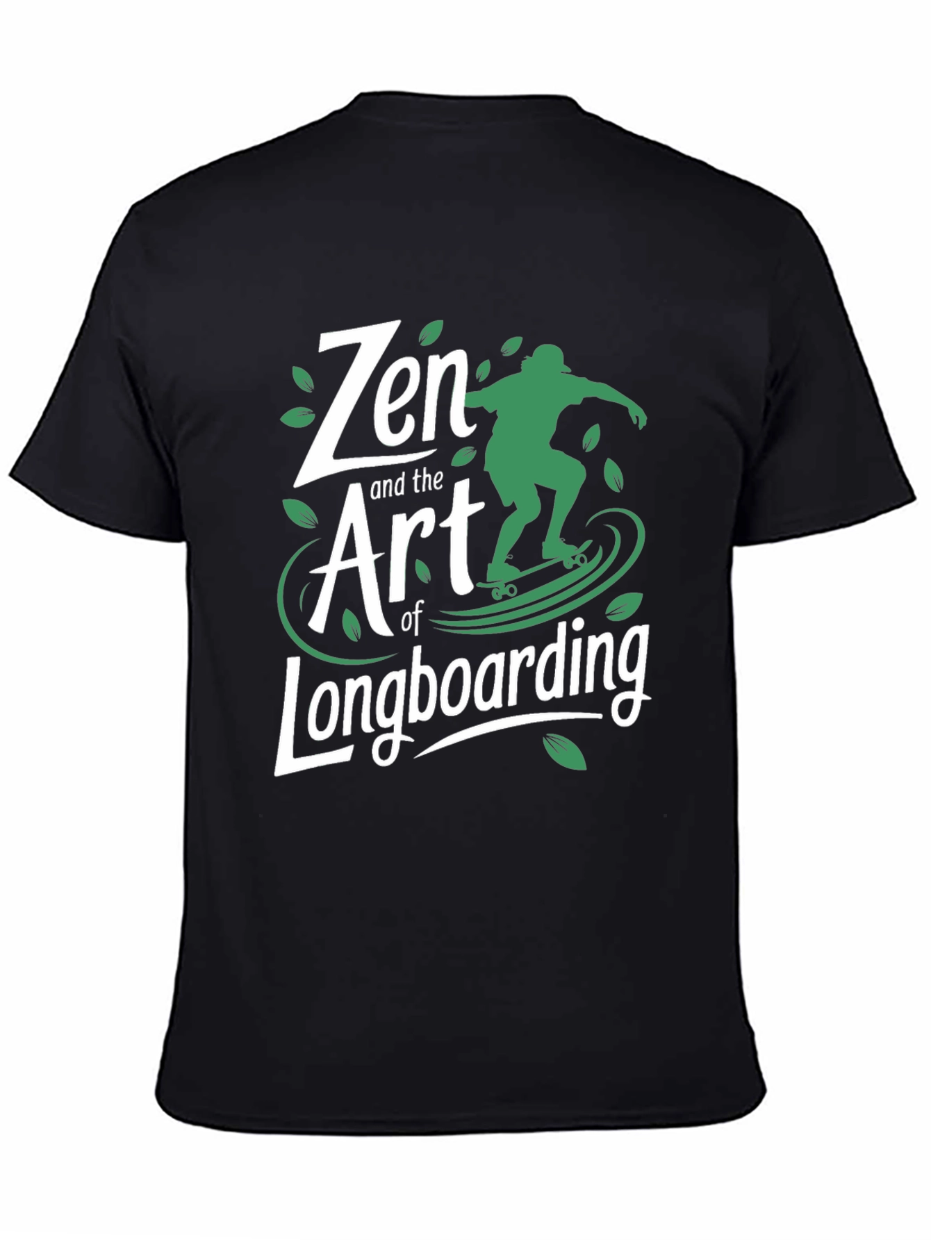 Zen Art of Longboarding Graphic T-Shirt