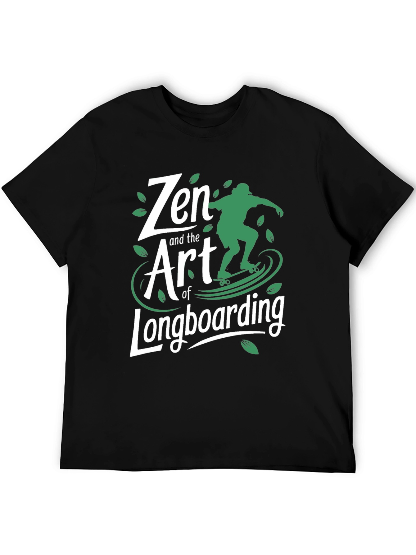 Zen Art of Longboarding Graphic T-Shirt