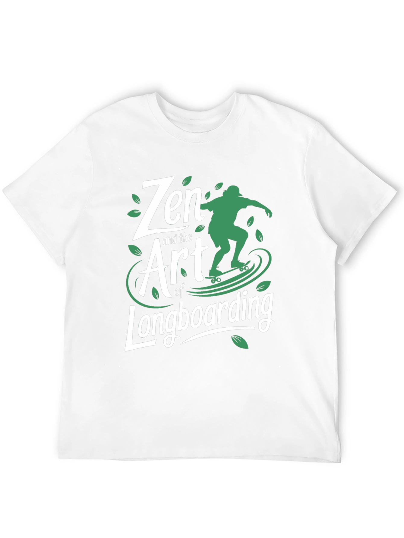 Zen Art of Longboarding Graphic T-Shirt