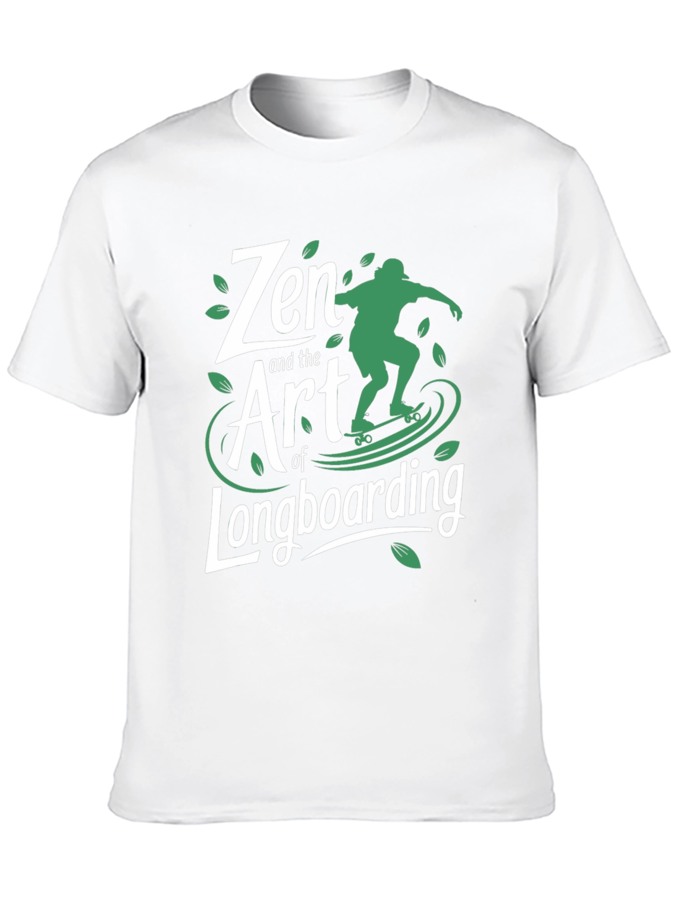 Zen Art of Longboarding Graphic T-Shirt