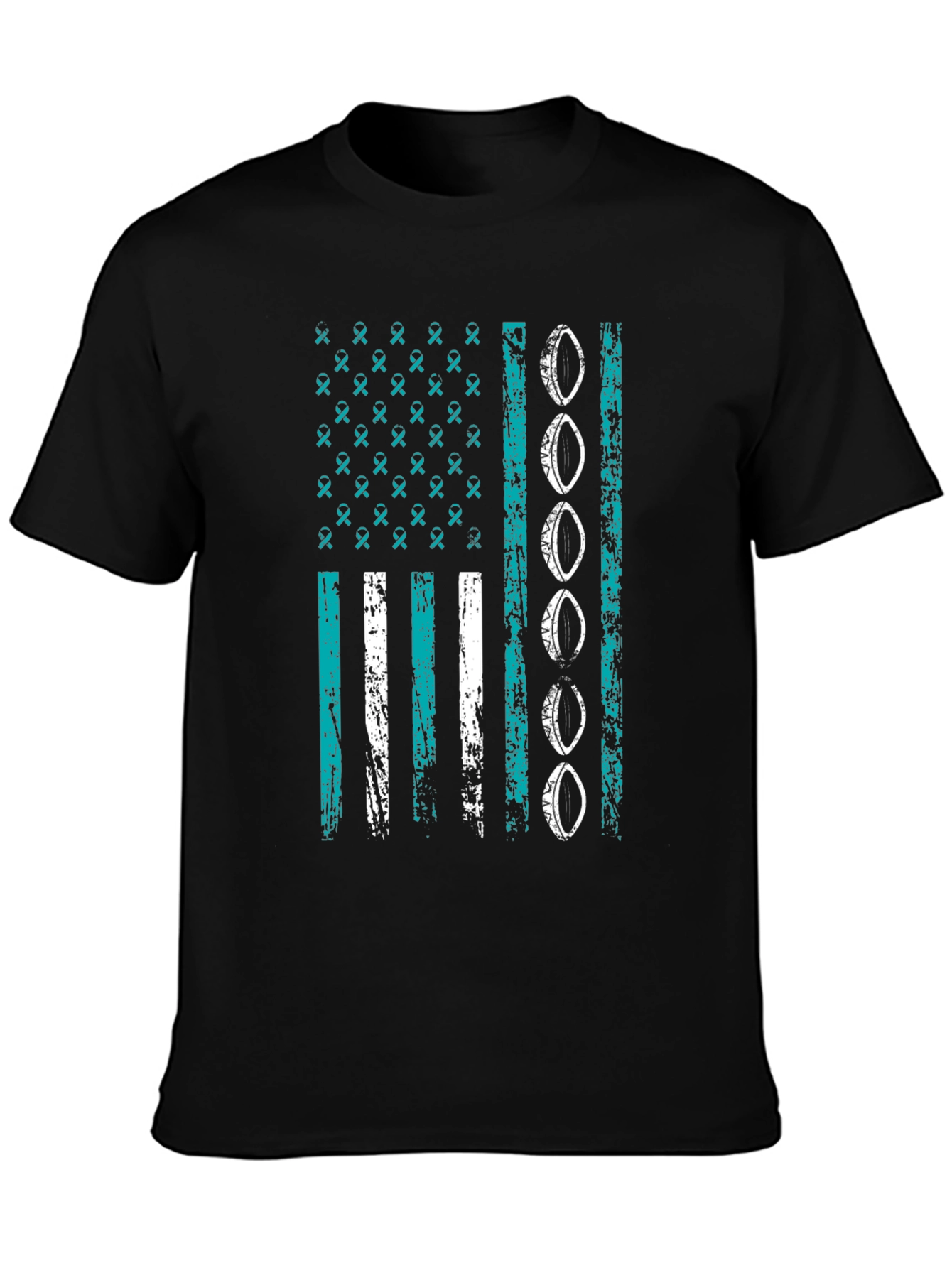 Awareness Ribbon Flag Graphic Tee