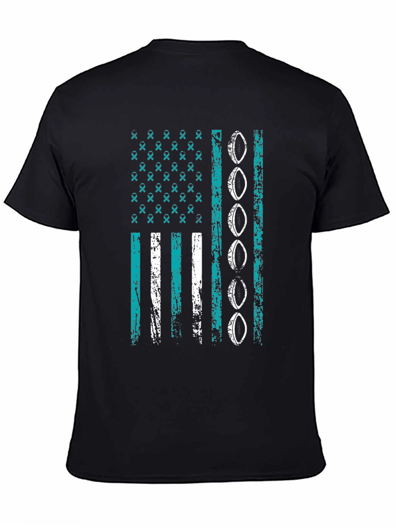 Awareness Ribbon Flag Graphic Tee