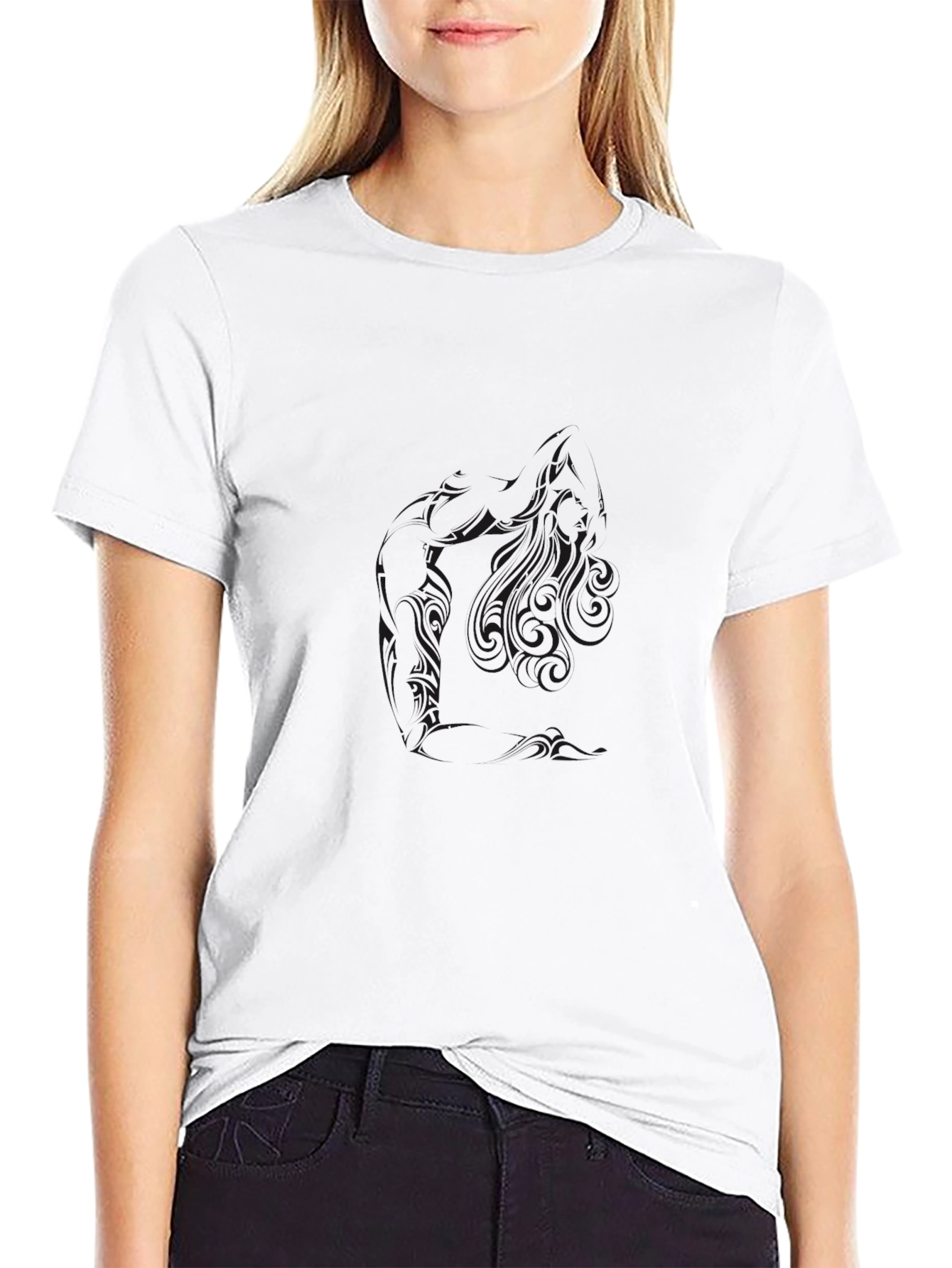 Classic Black Crew Neck T-Shirt