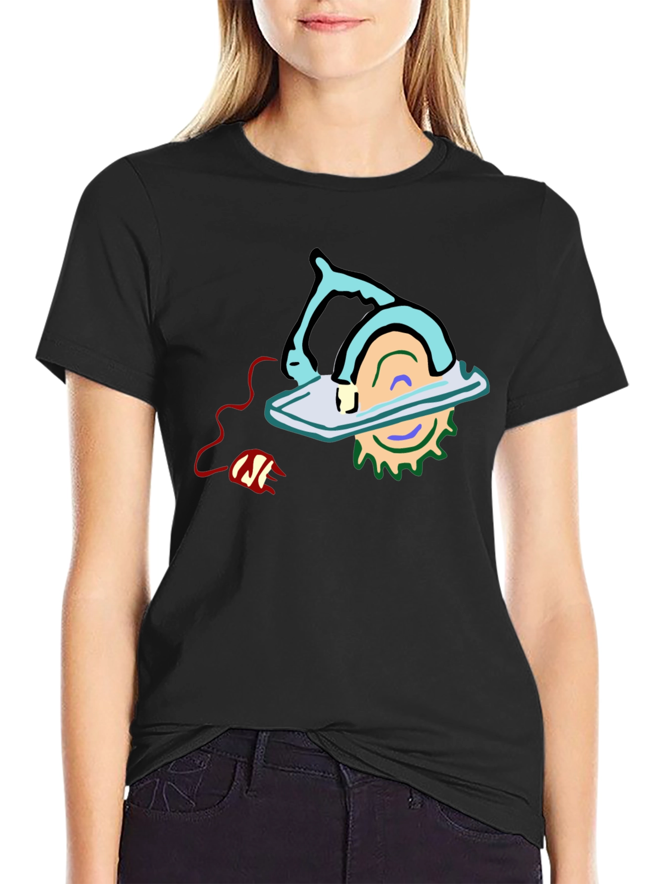 Electric Saw Graphic Tee - Bold & Unique Design
