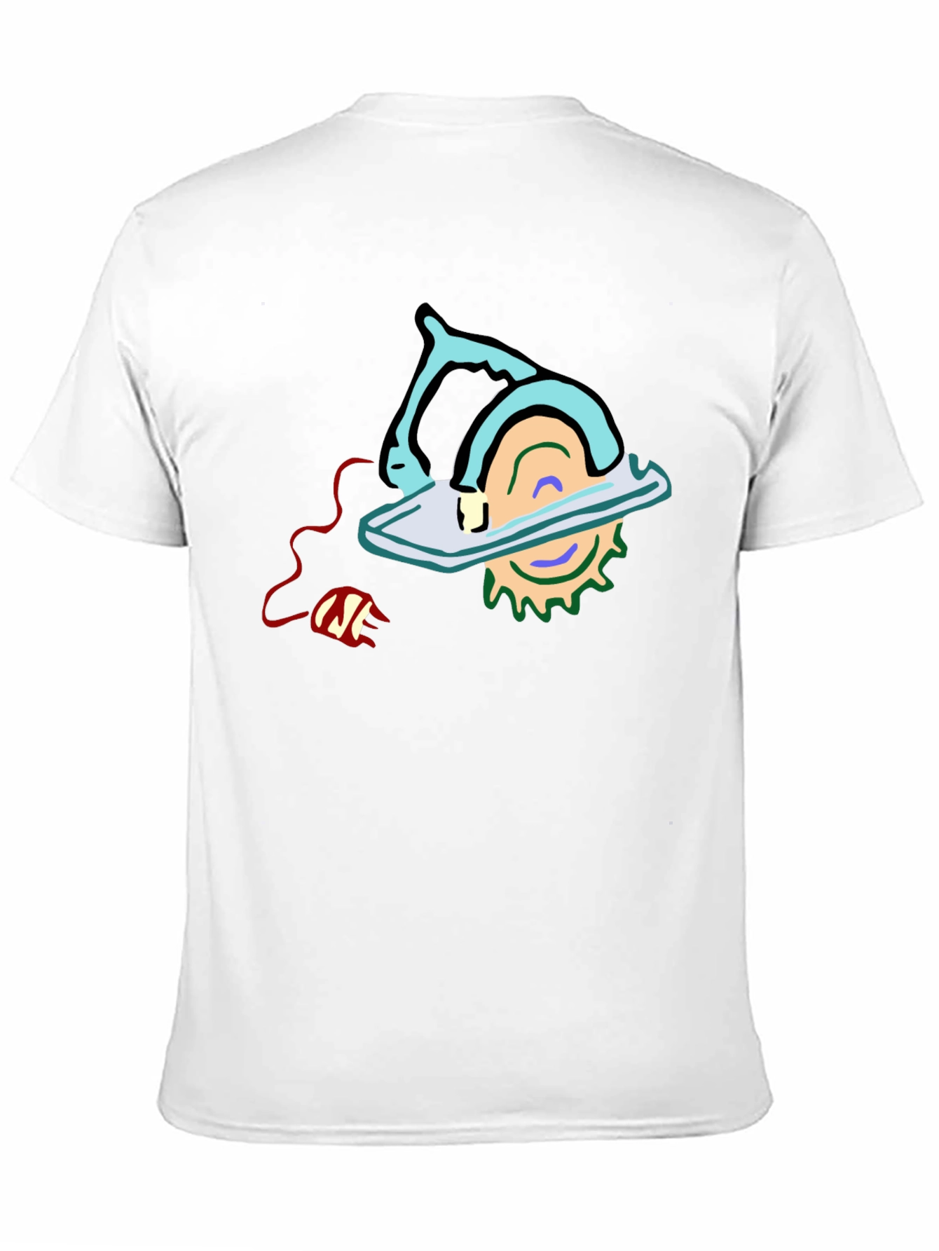 Electric Saw Graphic Tee - Bold & Unique Design