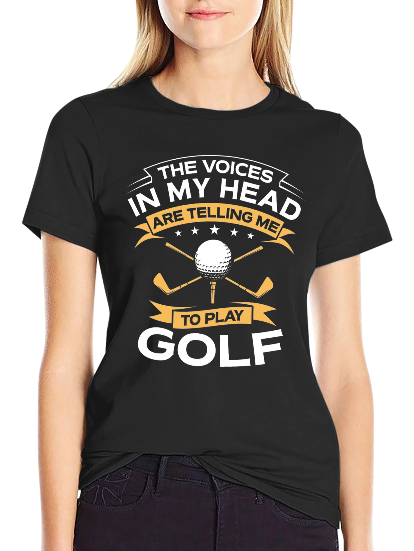 Golf Lover T-Shirt - The Voices in My Head