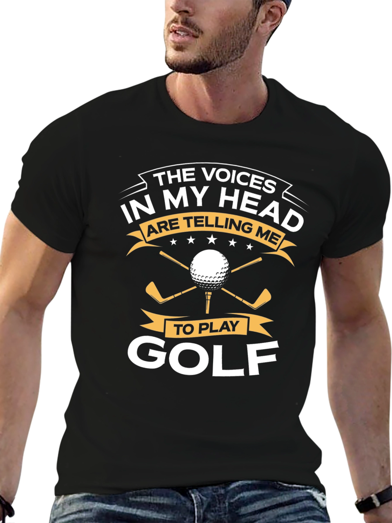 Golf Lover T-Shirt - The Voices in My Head