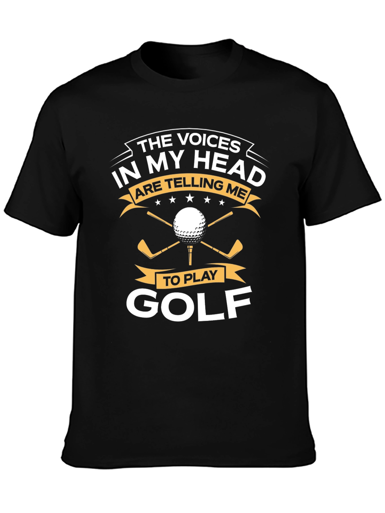 Golf Lover T-Shirt - The Voices in My Head