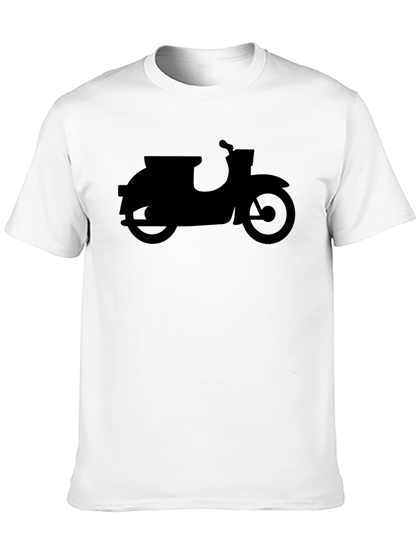 Retro Scooter Graphic T-Shirt - Classic Design