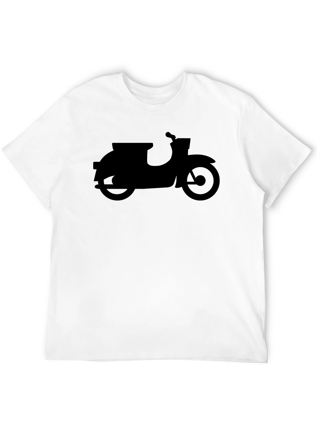 Retro Scooter Graphic T-Shirt - Classic Design