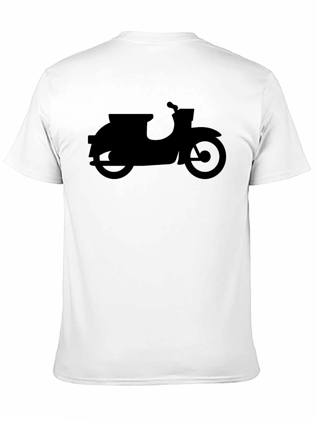Retro Scooter Graphic T-Shirt - Classic Design