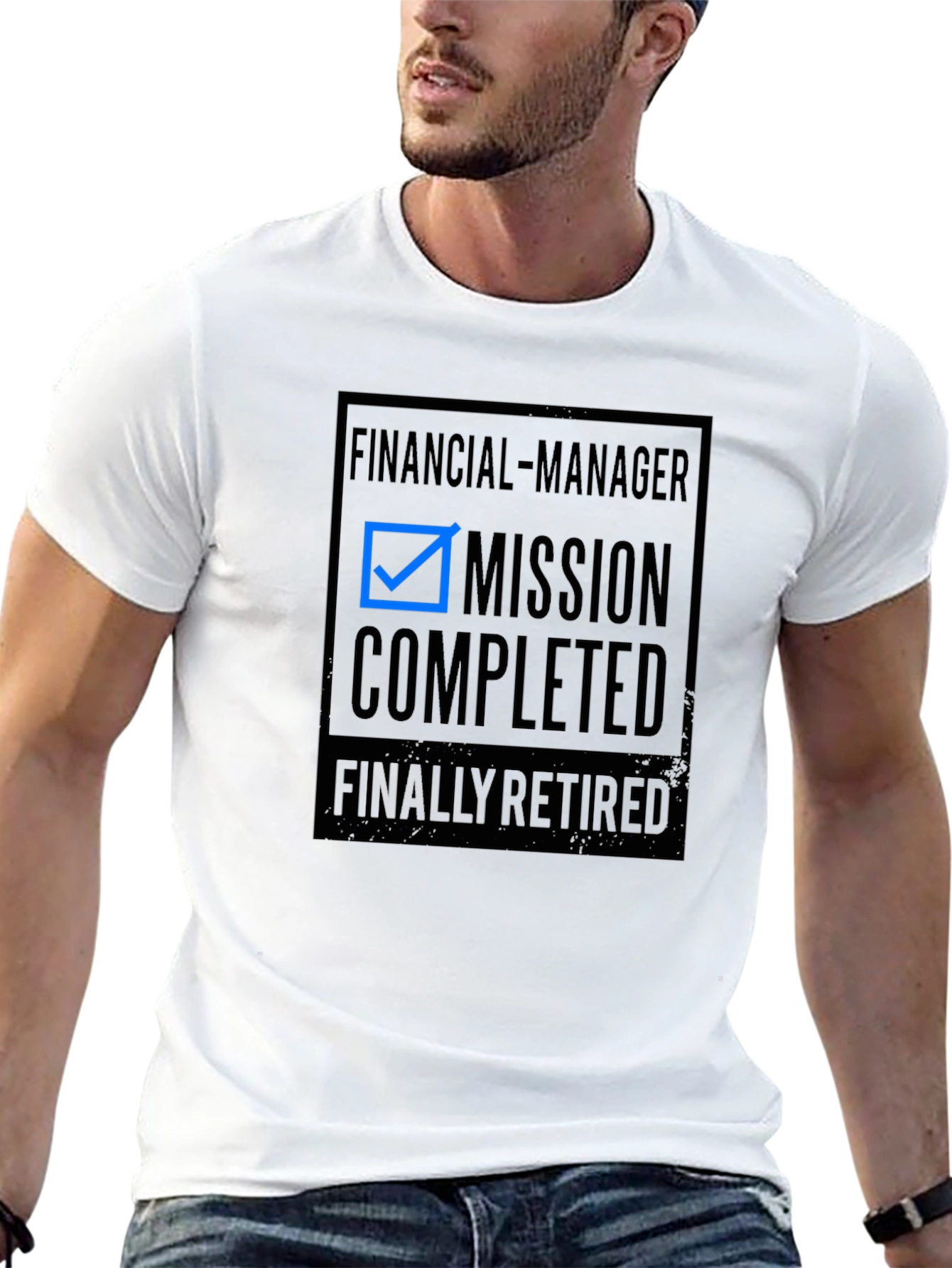 Financial Manager Mission Completed Retired T-Shirt