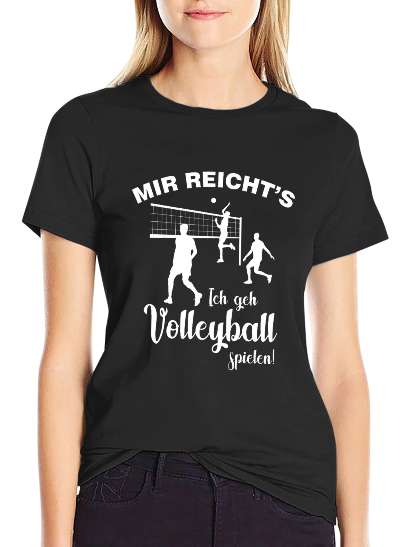 Volleyball T-Shirt - Mir Reichts Ich Geh Volleyball Spielen!