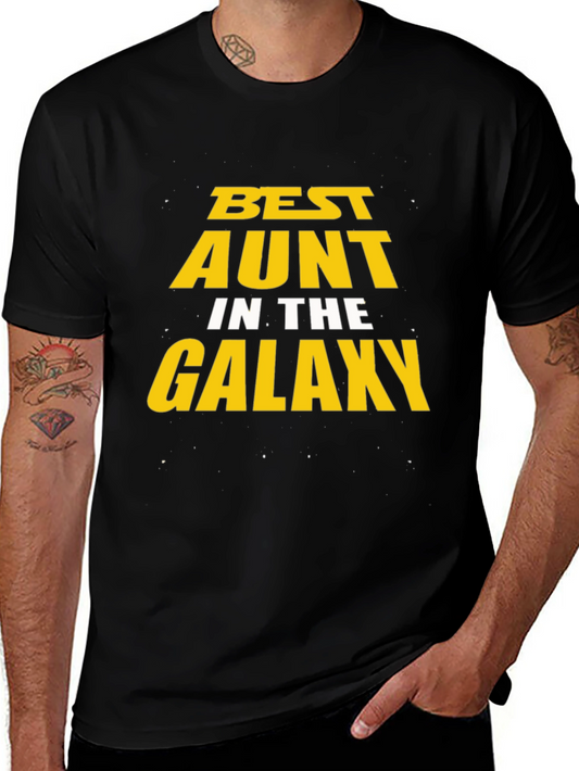 Best Aunt in the Galaxy T-Shirt - Star Wars Fan Gift