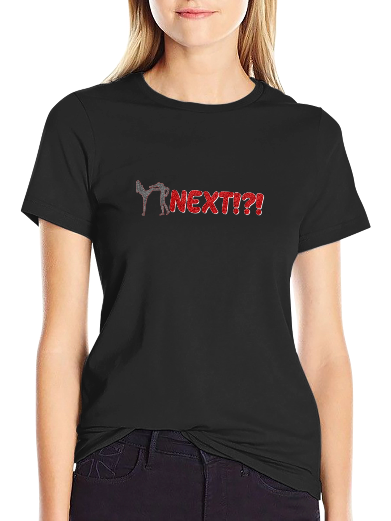 Next Kick T-Shirt - Funny Novelty Graphic Tee