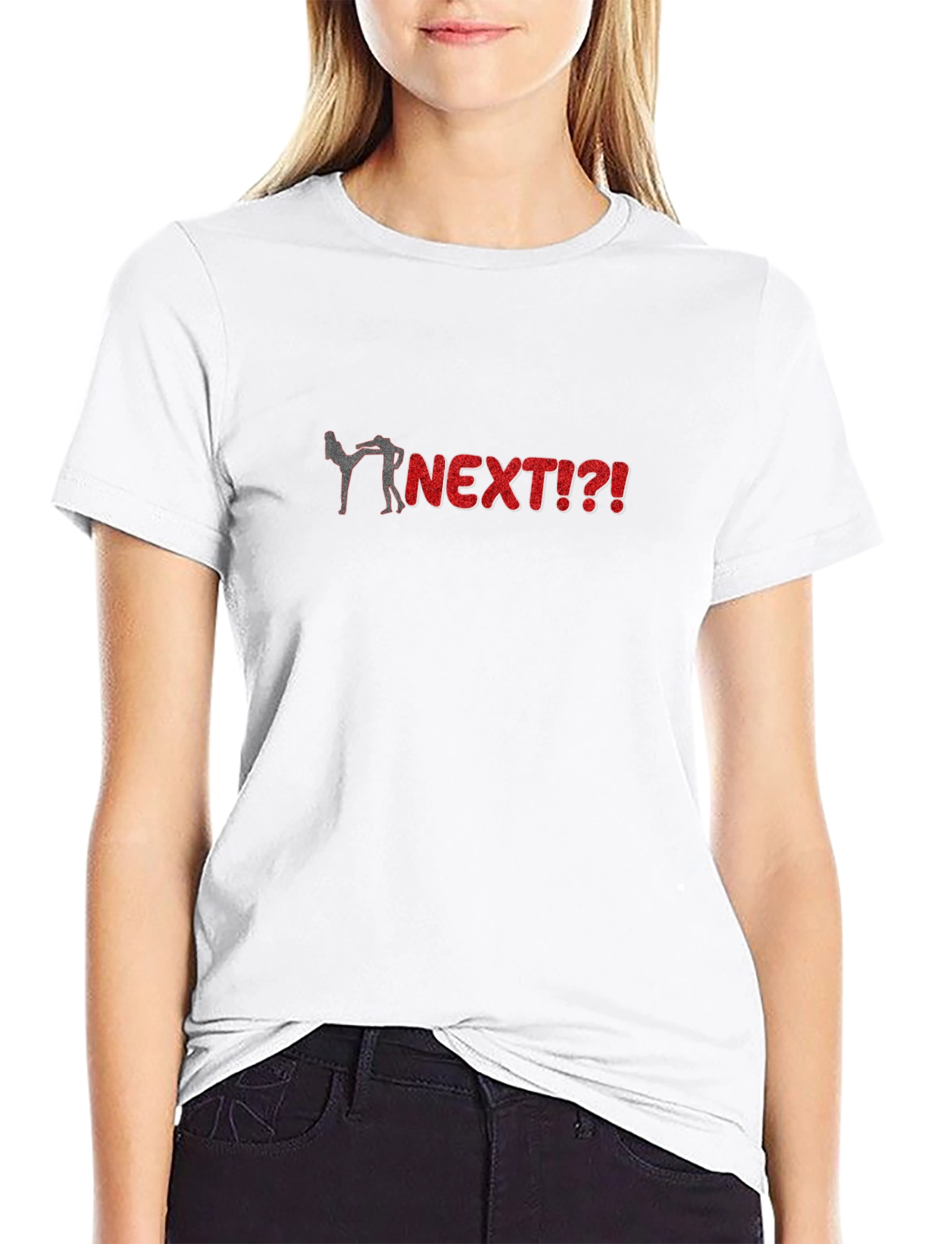 Next Kick T-Shirt - Funny Novelty Graphic Tee