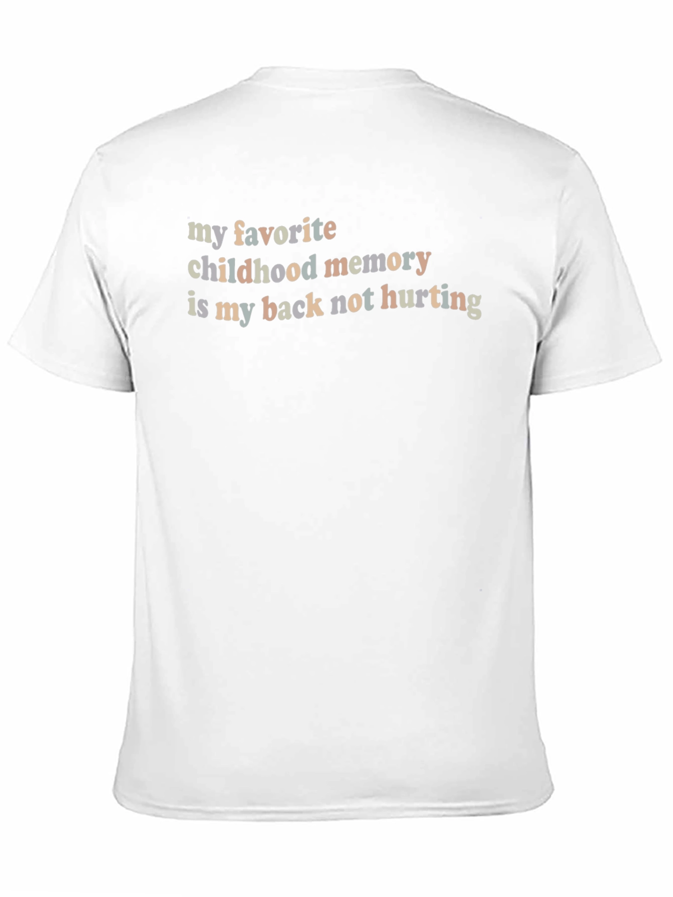 Funny My Back T-Shirt