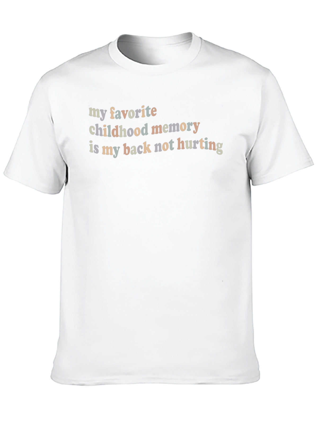 Funny My Back T-Shirt