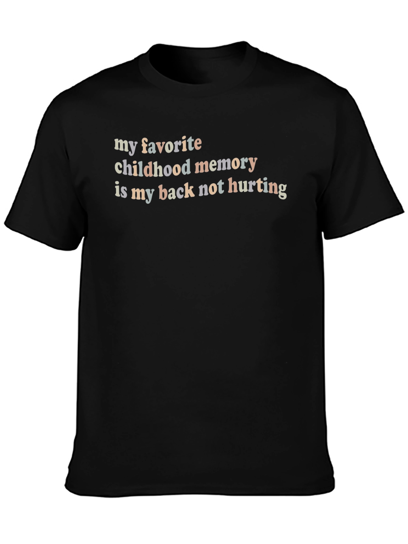 Funny My Back T-Shirt