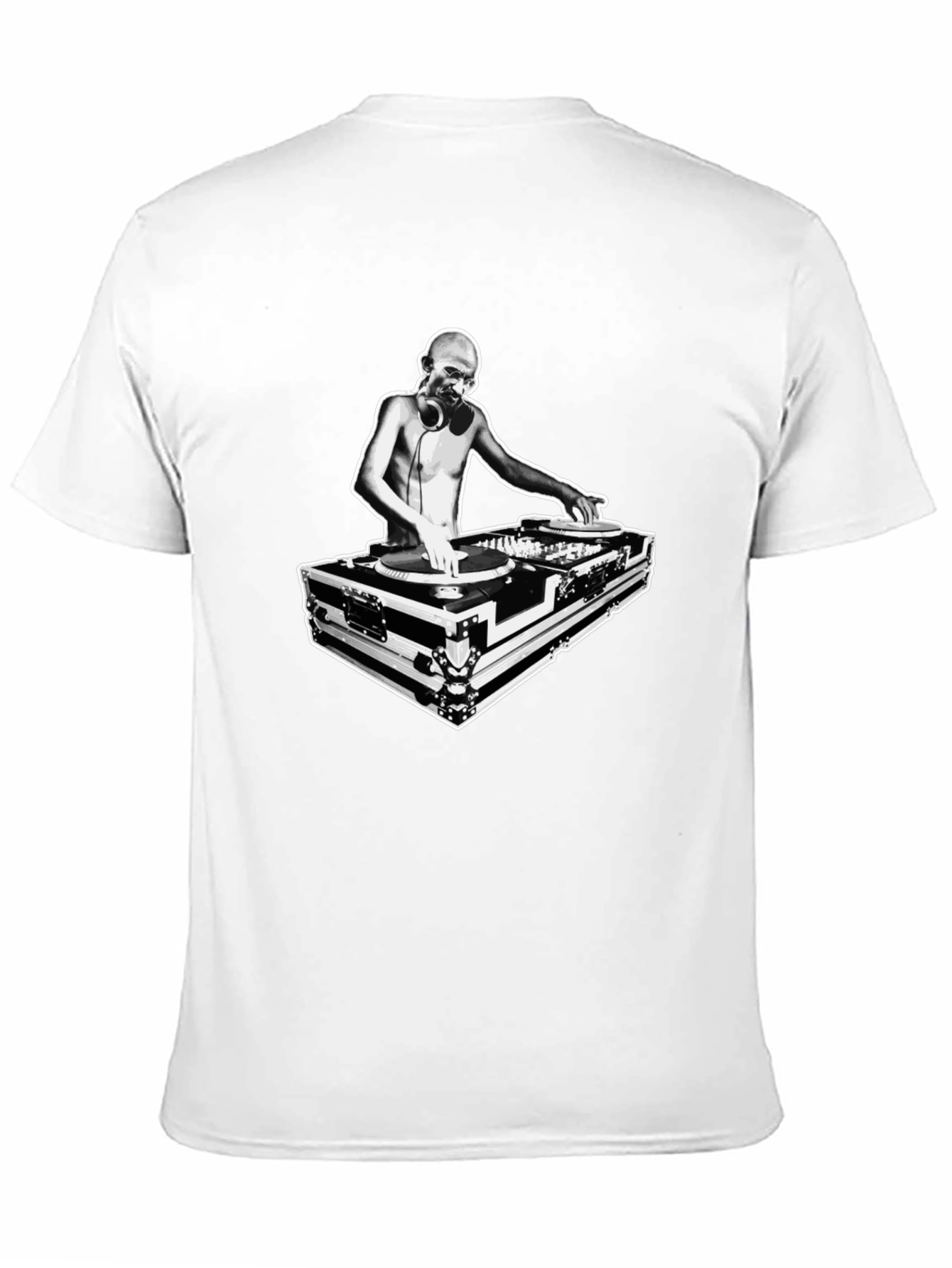 DJ Graphic T-Shirt - Black Cotton Tee