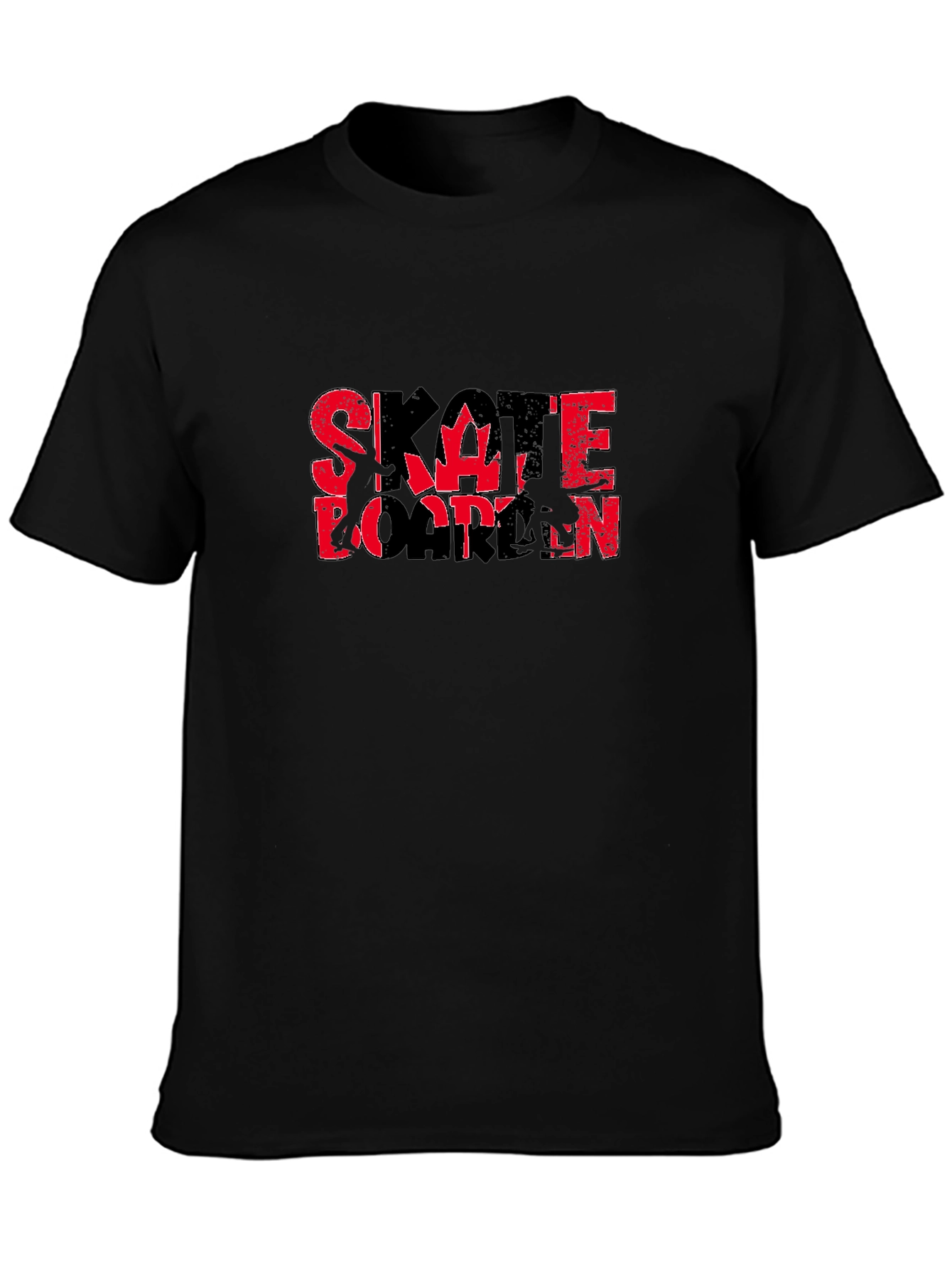 Skateboarding Canada Black Graphic T-Shirt