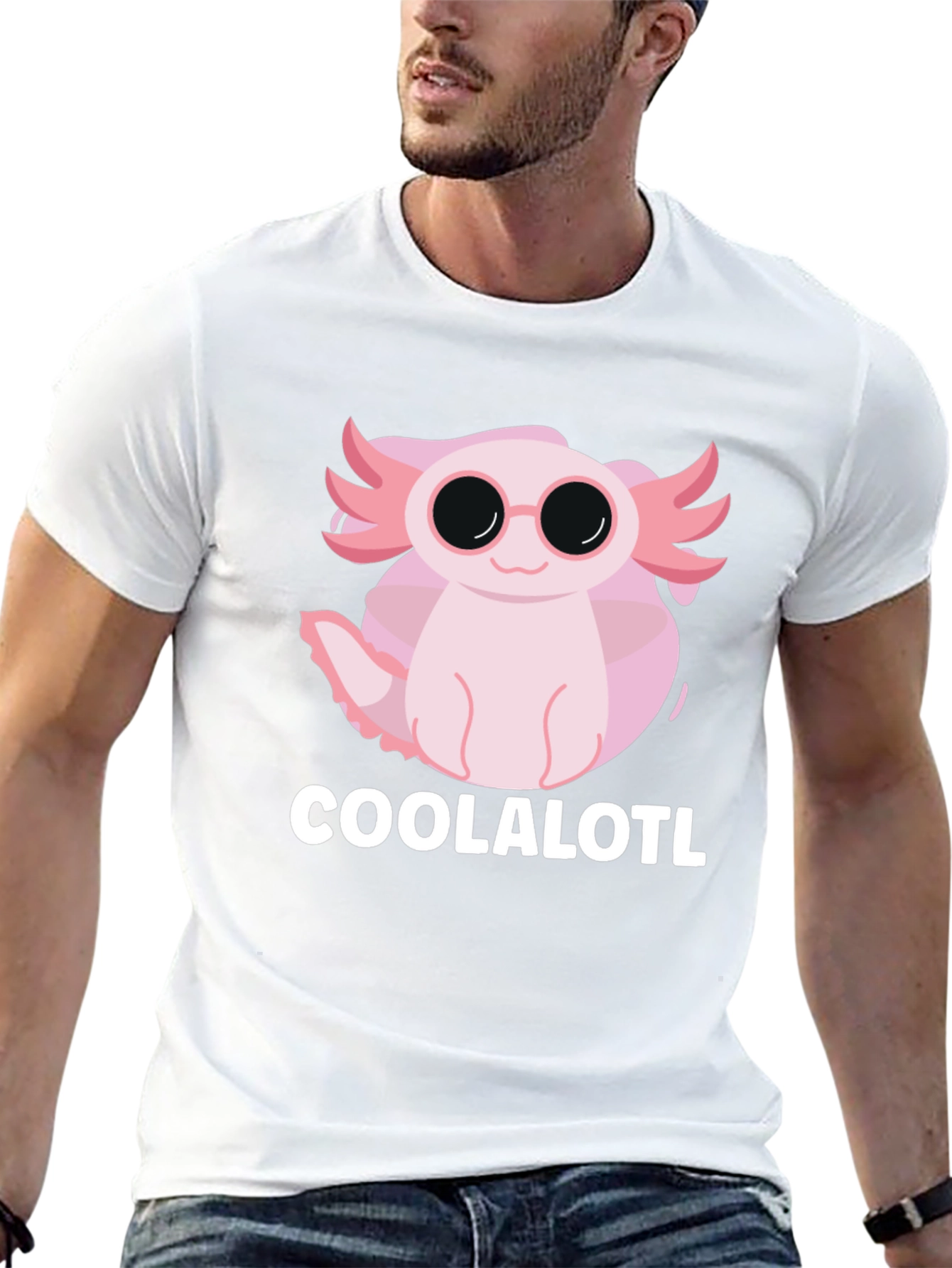 Coolalotl T-Shirt - Axolotl Design