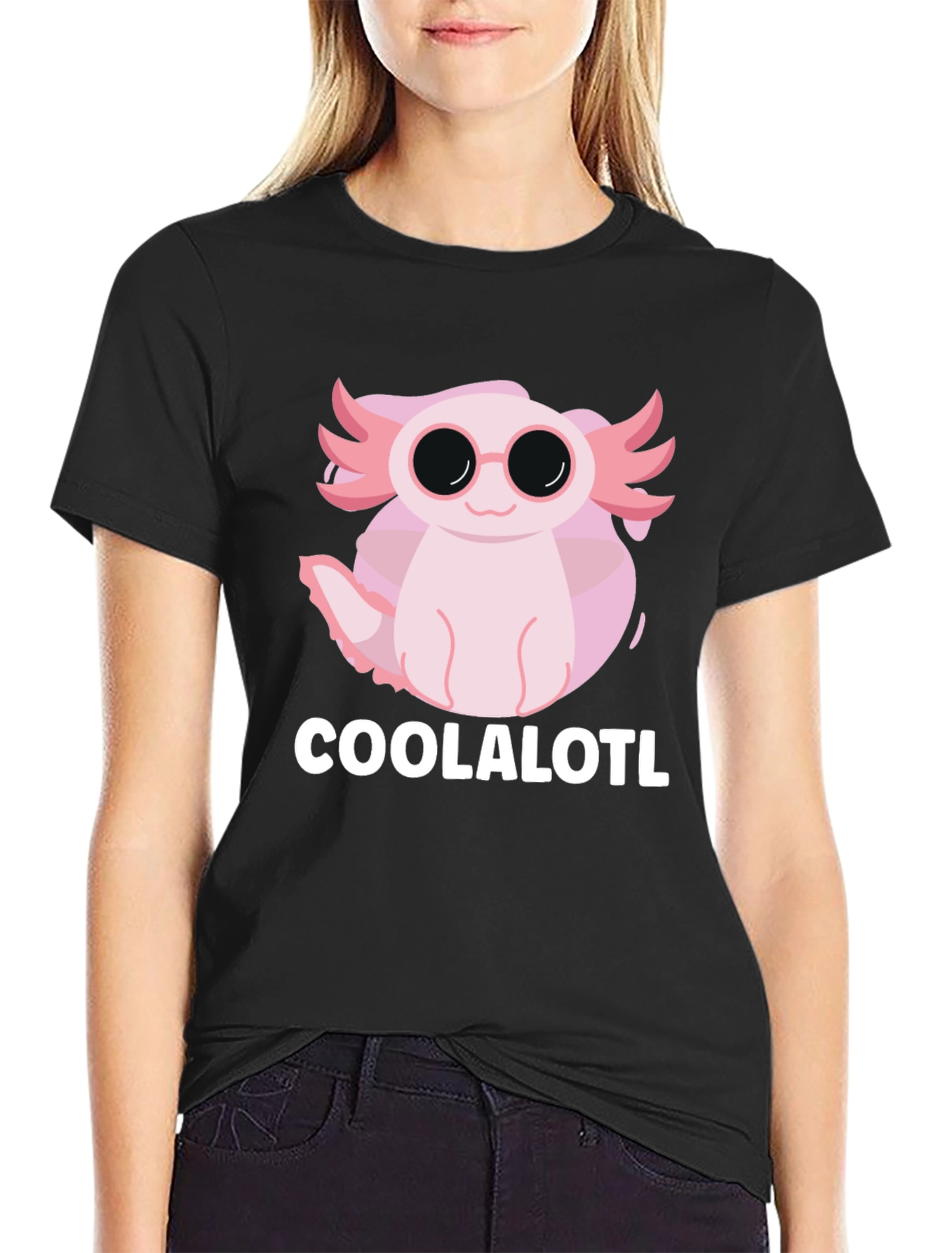 Coolalotl T-Shirt - Axolotl Design