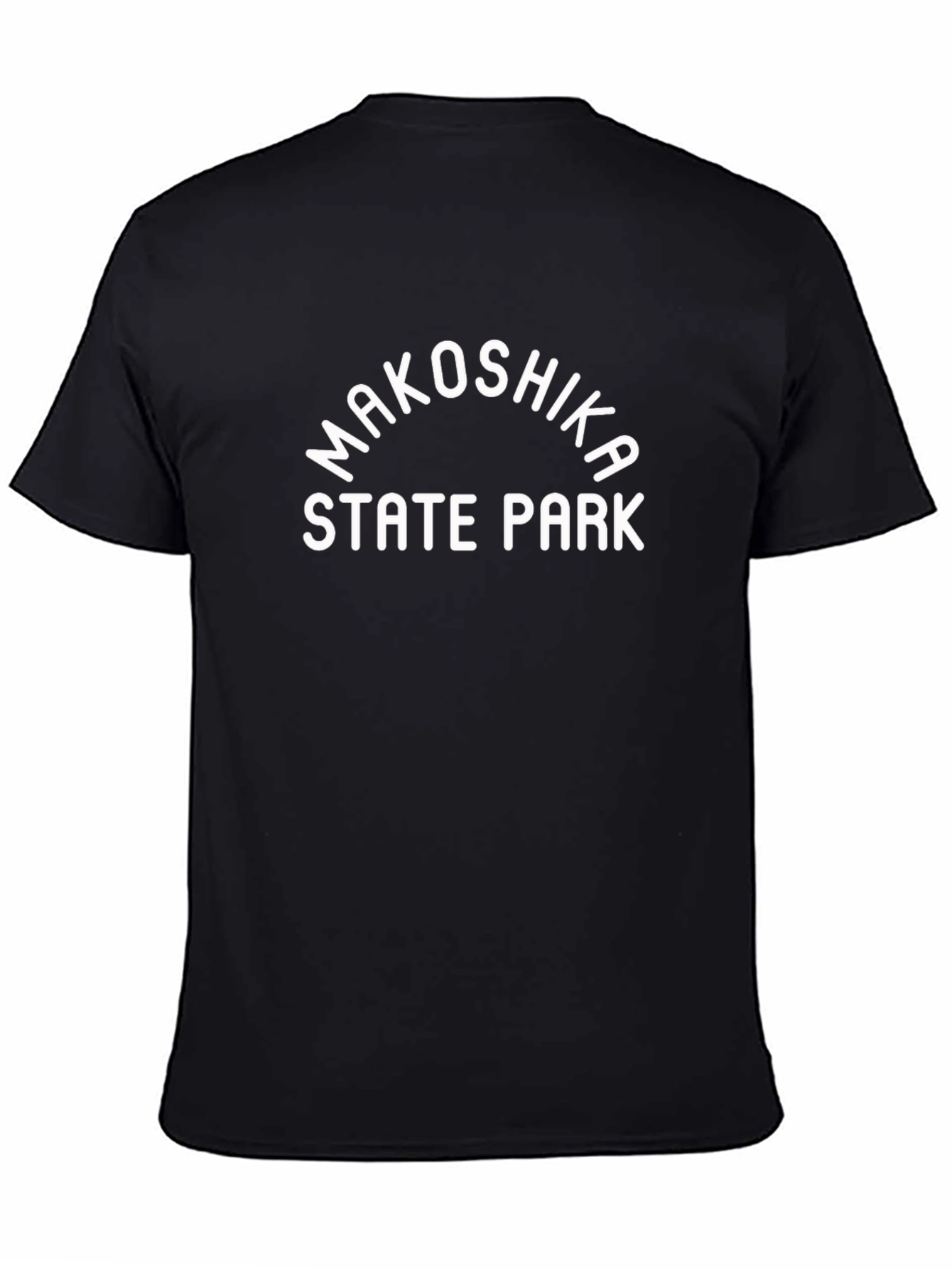 Makoshika State Park Black Graphic T-Shirt