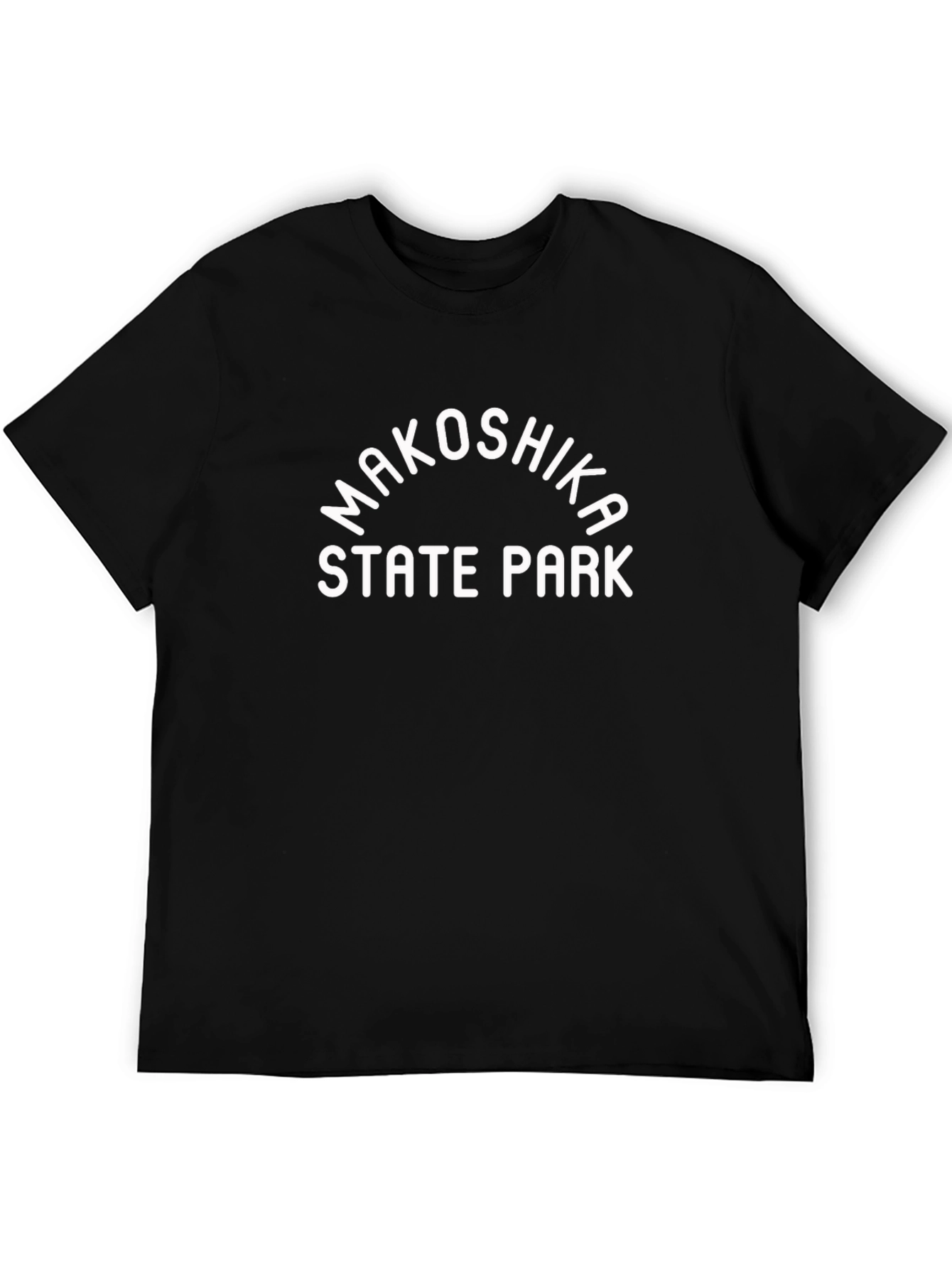 Makoshika State Park Black Graphic T-Shirt