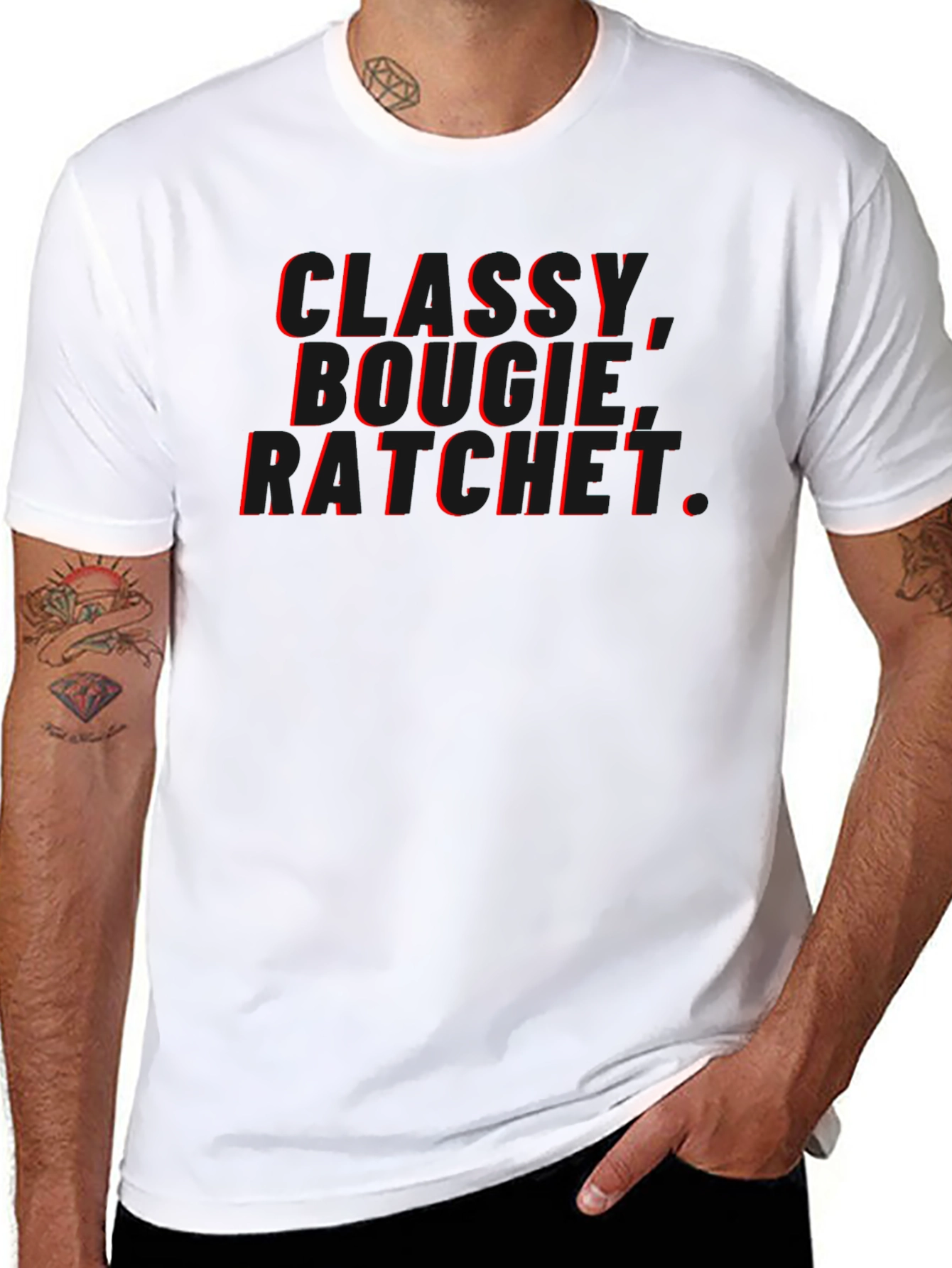 Classy Bougie Ratchet Graphic Tee