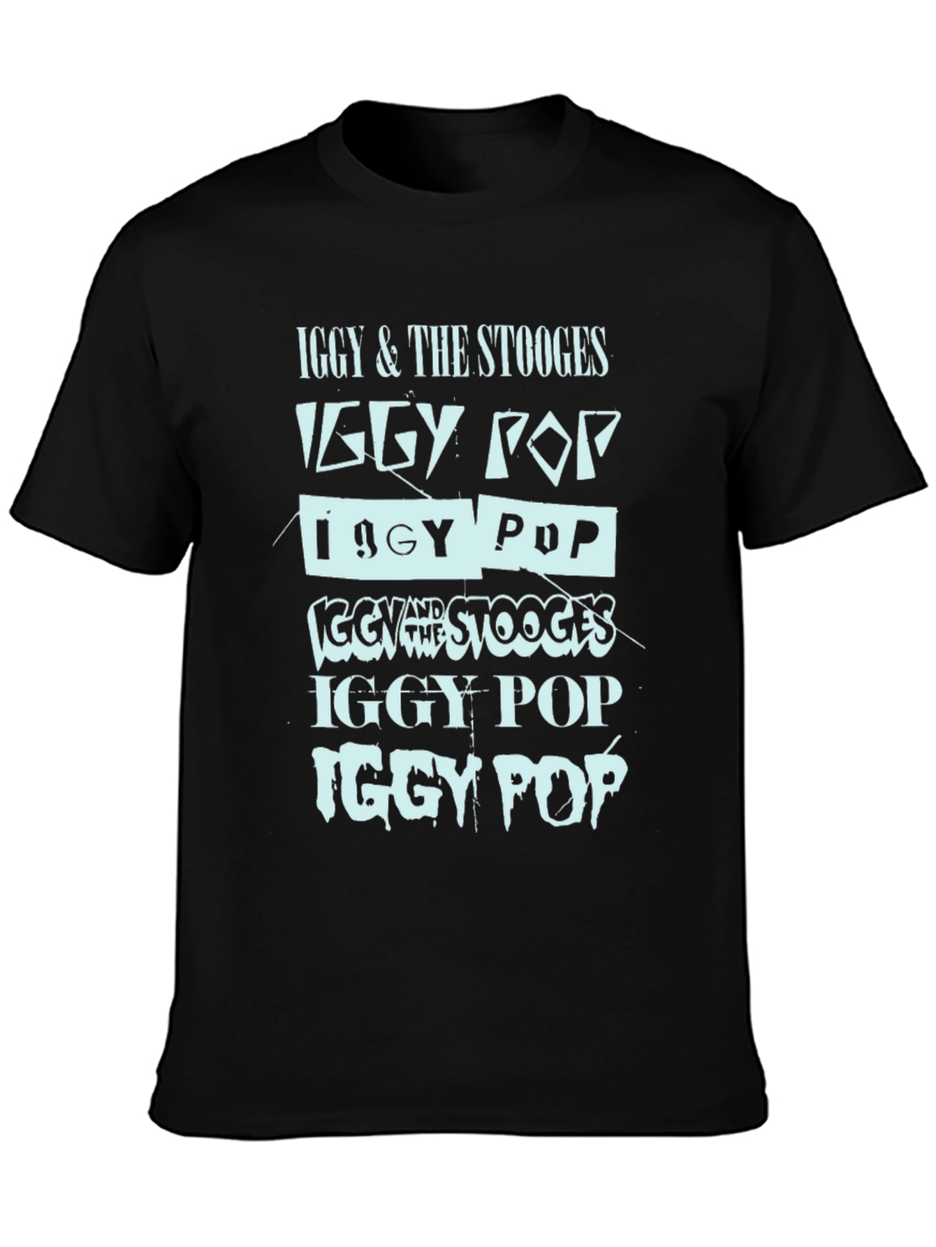 Iggy Pop & The Stooges Graphic Print T-Shirt
